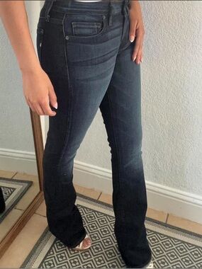 Genetic Denim "The Riley" Dark Wash Bootcut Jeans Elevated